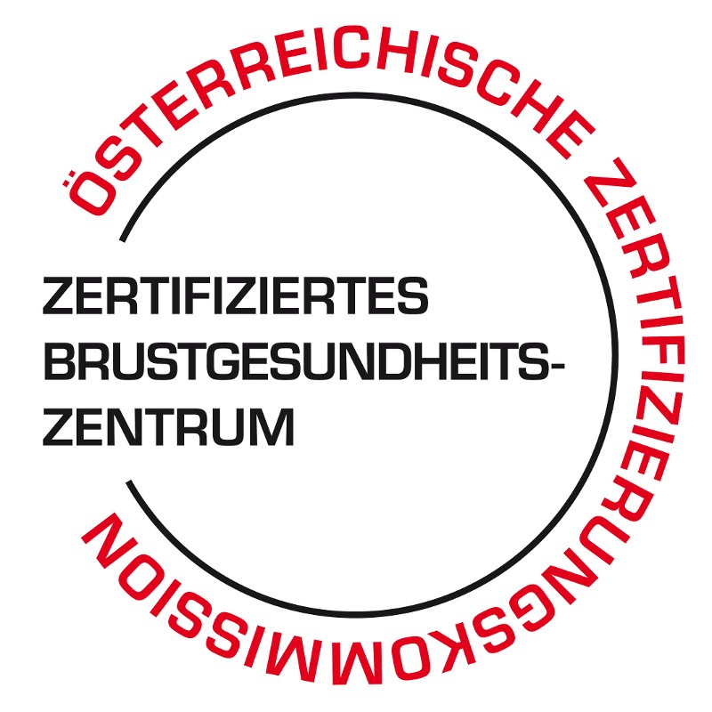 Zertifiziertes Brustgesundheitszentrum (zertifiziert durch die österreichische Zertifizierungskommission)