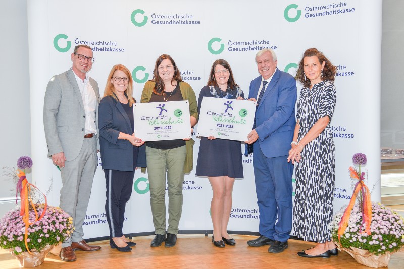 Gruppenfoto von der Plakettenverleihung Bezirk Amstetten