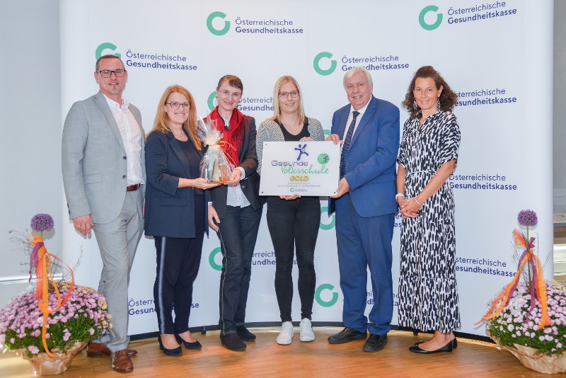 Gruppenfoto von der Plakettenverleihung Bezirk Waidhofen/Thaya