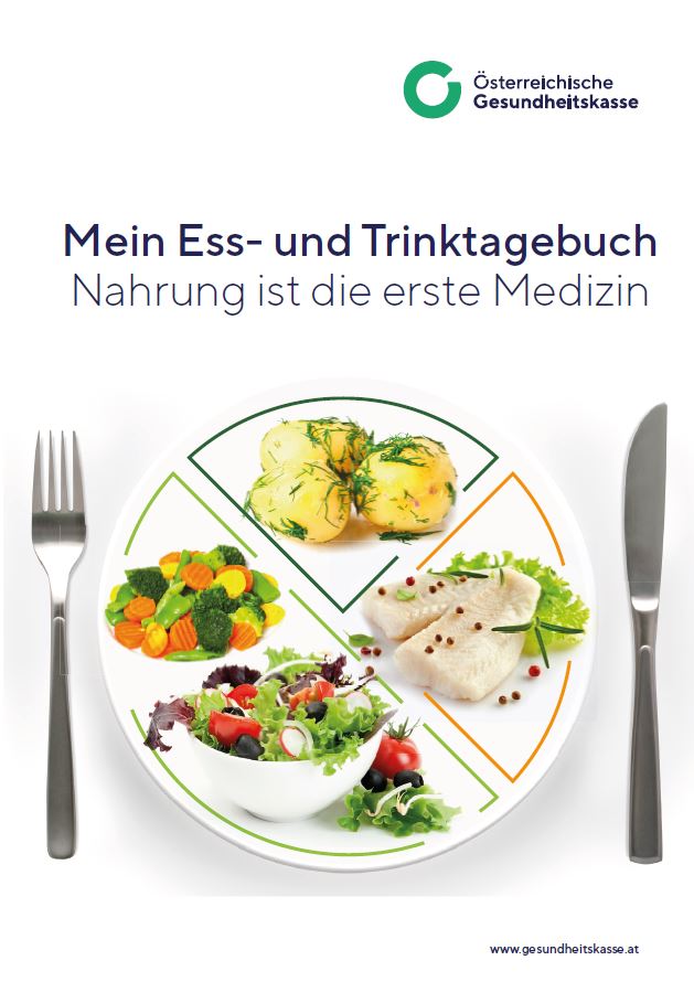 Ess- u. Trinktagebuch-Titelseite