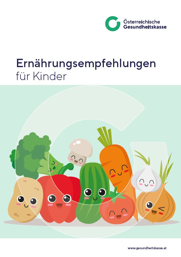 Ernährungsempfehlungen für Kinder-Titelseite