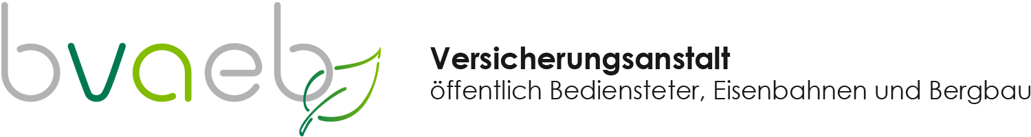 BVAEB Versicherungsanstalt öffentlich Bediensteter, Eisenbahnen, Bergbau Startseite