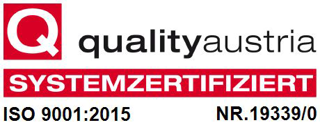 Zertifiziert nach EN ISO 9001:2015 Nr. 19339/0