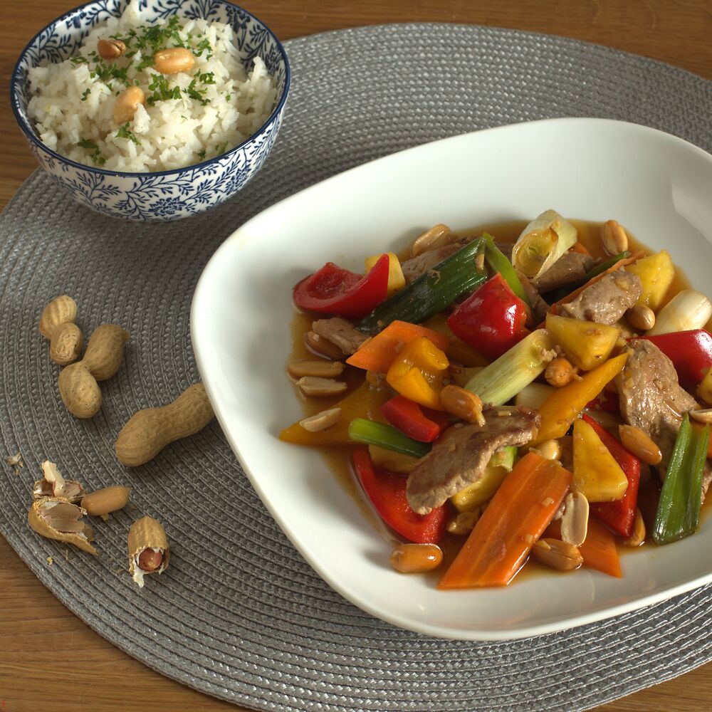 Mehr Informationen zum Thema: Asia-Schweinsfilet mit Gemüse