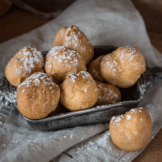 Mehr Informationen zum Thema: Brandteigkrapferl