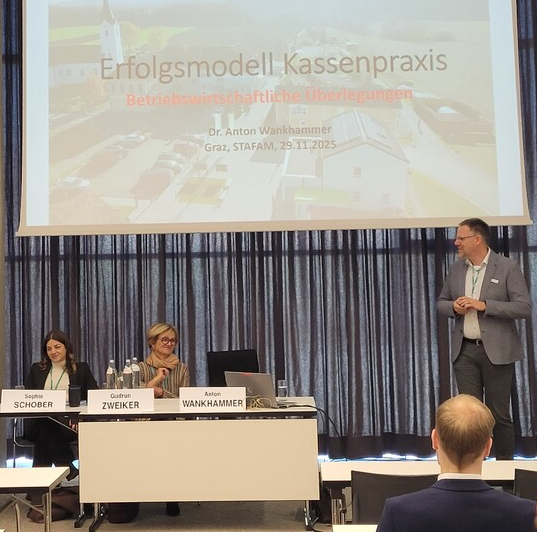 Mehr Informationen zum Thema: Erfolgsmodell Kassenpraxis: ÖGK beim STAFAM-Kongress