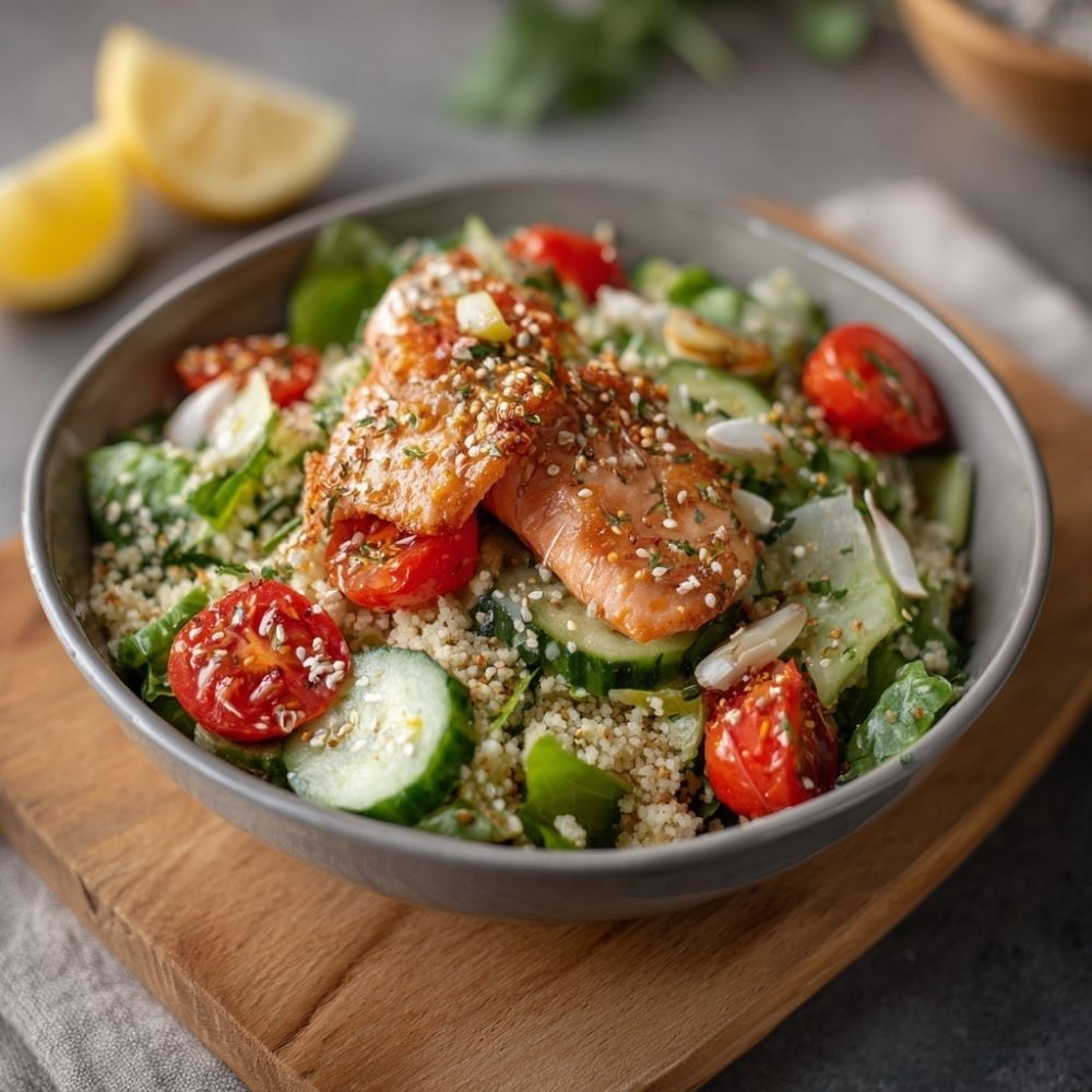 Mehr Informationen zum Thema: Couscoussalat mit Räucherforelle