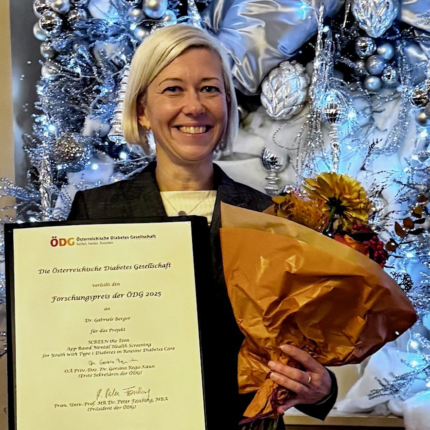 Mehr Informationen zum Thema: ÖGK-Kinderärztin Dr.in Gabriele Berger erhält ÖDG-Forschungspreis